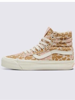Vans MTE Sk8-Hi Reissue 38 Groovy Floral Peach Sneakers Velvet VR3Cush M 5.5 W 7